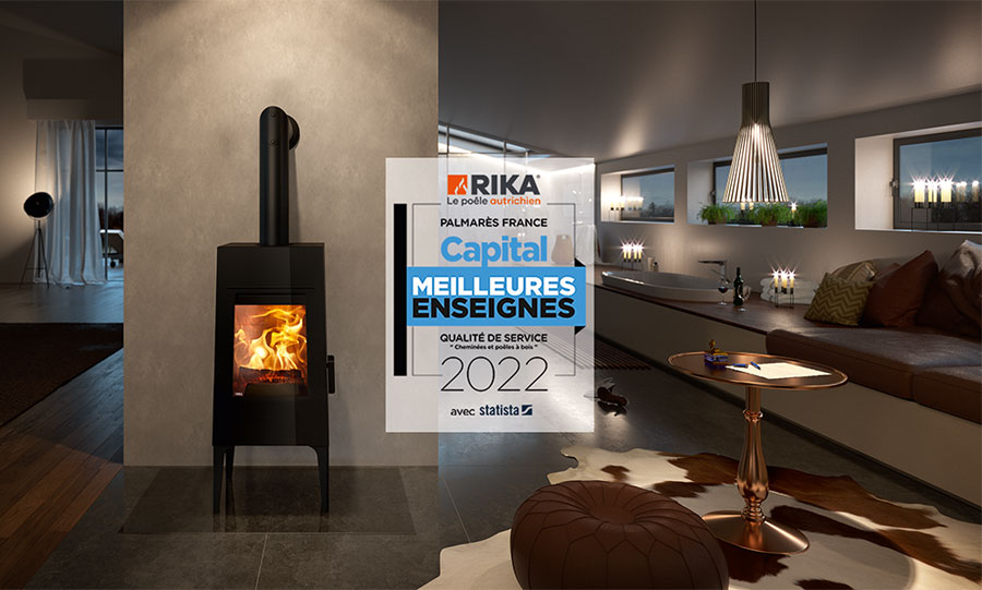 RIKA, des poêles modernes, écologiques & design